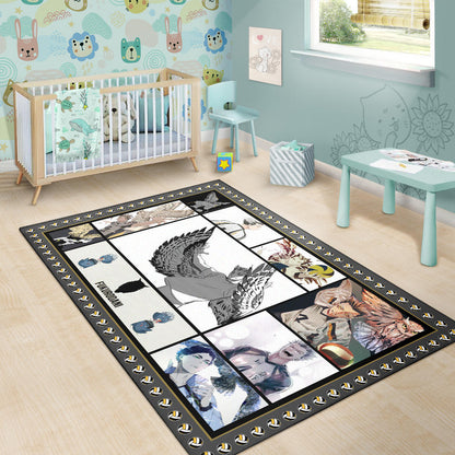 Kotaro Bokuto Haikyuu Area Rug Anime Home Decor Custom For Fans NA041504