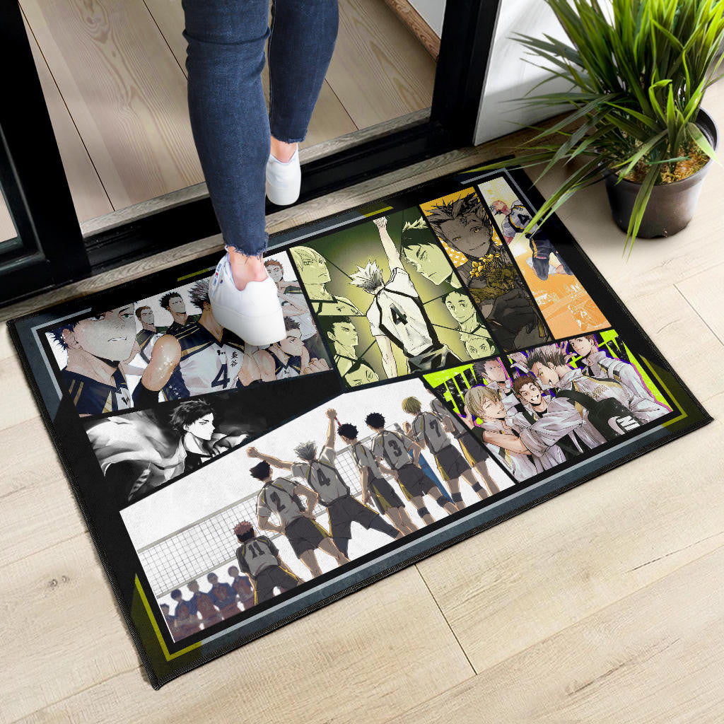 Kotaro Bokuto Haikyuu Door Mat Anime Home Decor Custom For Fans NA041403