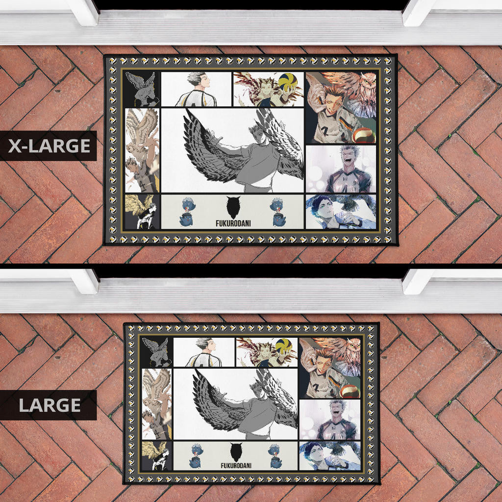 Kotaro Bokuto Haikyuu Door Mat Anime Home Decor Custom For Fans NA041504
