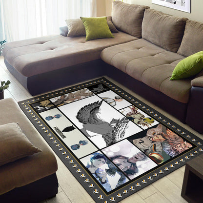 Kotaro Bokuto Haikyuu Area Rug Anime Home Decor Custom For Fans NA041504