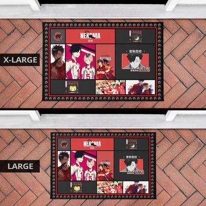 Tetsuro Kuroo Haikyuu Door Mat Anime Home Decor Custom For Fans NA041502