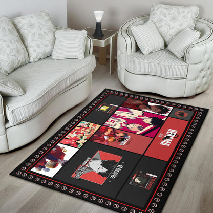 Tetsuro Kuroo Haikyuu Area Rug Anime Home Decor Custom For Fans NA041502