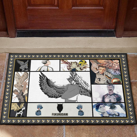Kotaro Bokuto Haikyuu Door Mat Anime Home Decor Custom For Fans NA041504