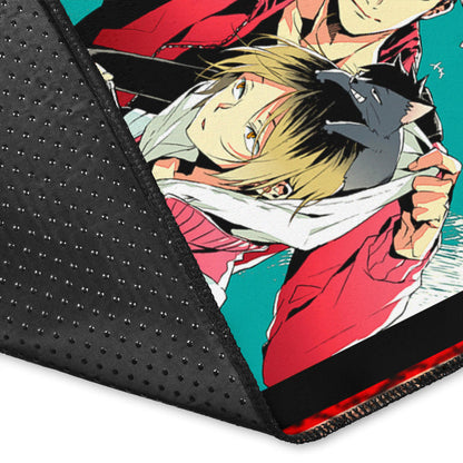 Tetsuro Kuroo Haikyuu Area Rug Anime Home Decor Custom For Fans NA041404