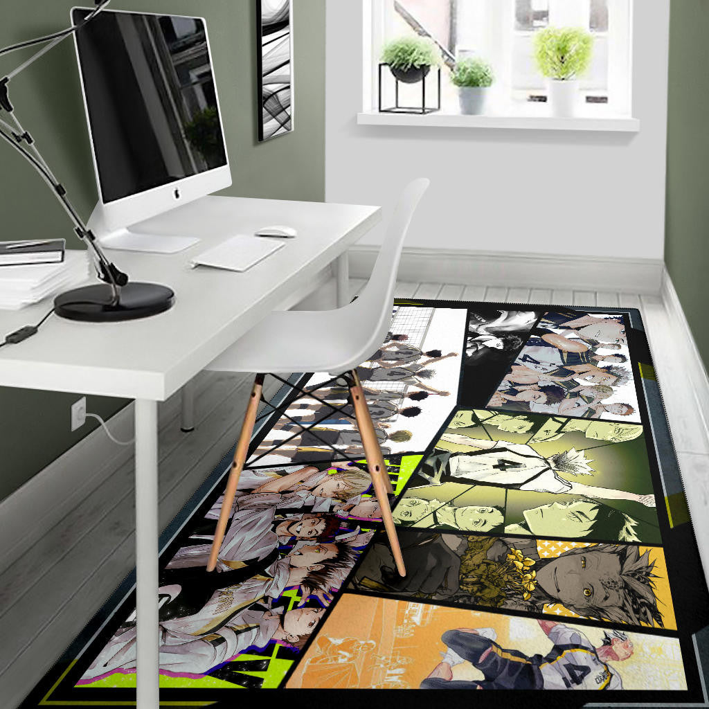 Kotaro Bokuto Haikyuu Area Rug Anime Home Decor Custom For Fans NA041403
