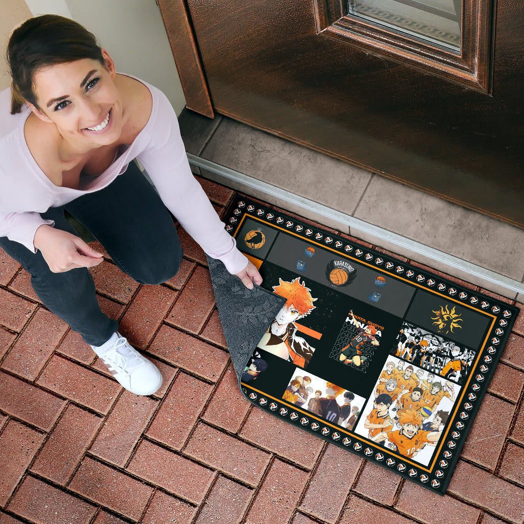 Karasuno High Haikyuu Door Mat Anime Home Decor Custom For Fans NA041501