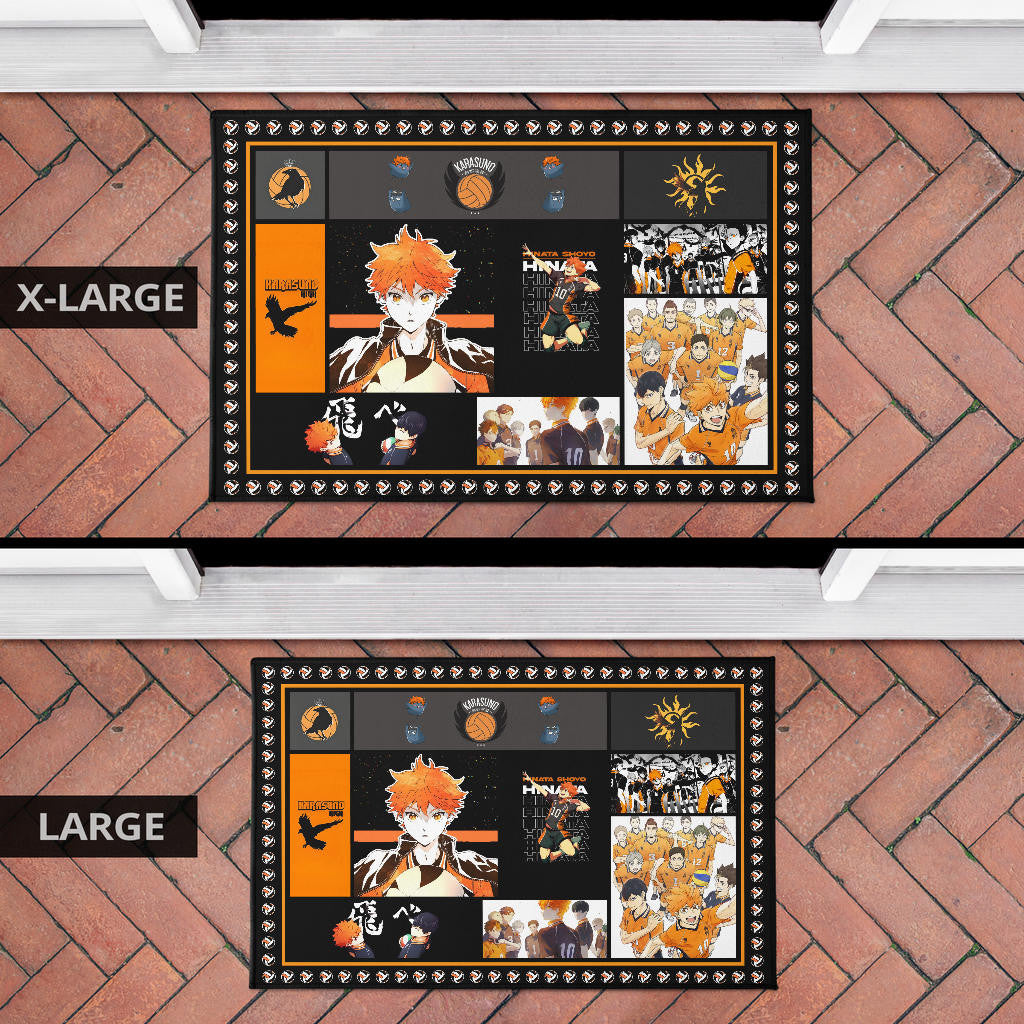 Karasuno High Haikyuu Door Mat Anime Home Decor Custom For Fans NA041501