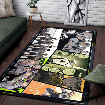 Kotaro Bokuto Haikyuu Area Rug Anime Home Decor Custom For Fans NA041403