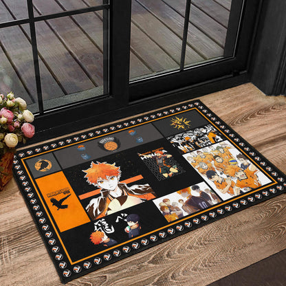 Karasuno High Haikyuu Door Mat Anime Home Decor Custom For Fans NA041501