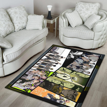 Kotaro Bokuto Haikyuu Area Rug Anime Home Decor Custom For Fans NA041403