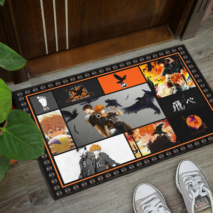 Shoyo Hinata Haikyuu Door Mat Anime Home Decor Custom For Fans NA041503