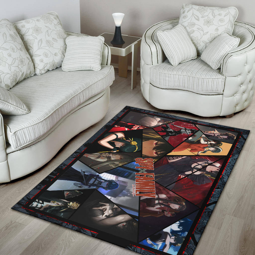 Yor Forger Spy x Family Area Rug Anime Home Decor Custom For Fans NA042601