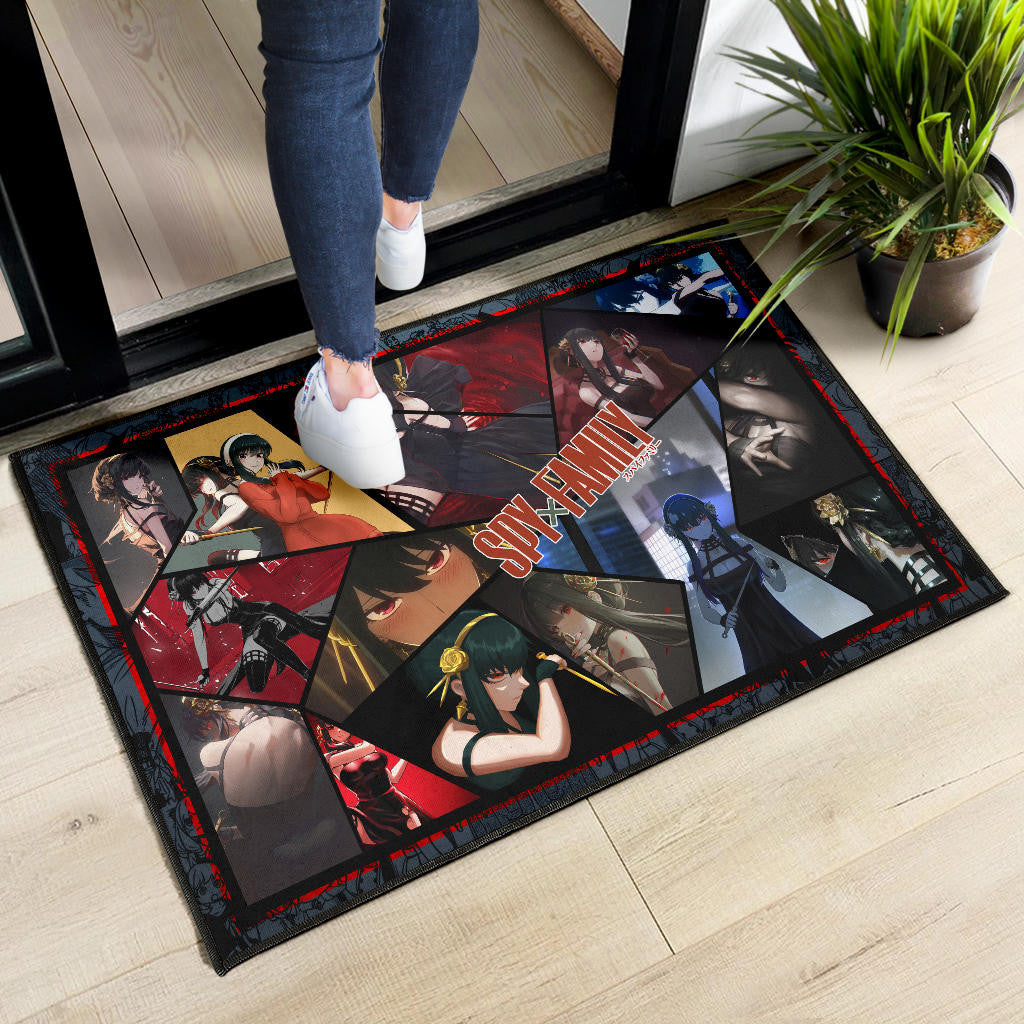 Yor Forger Spy x Family Door Mat Anime Home Decor Custom For Fans NA042701