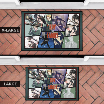 Loid Forger And Yor Forger Spy x Family Door Mat Anime Home Decor Custom For Fans NA042704