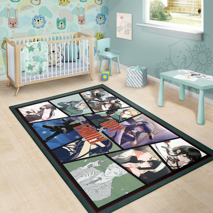 Loid Forger And Yor Forger Spy x Family Area Rug Anime Home Decor Custom For Fans NA042604