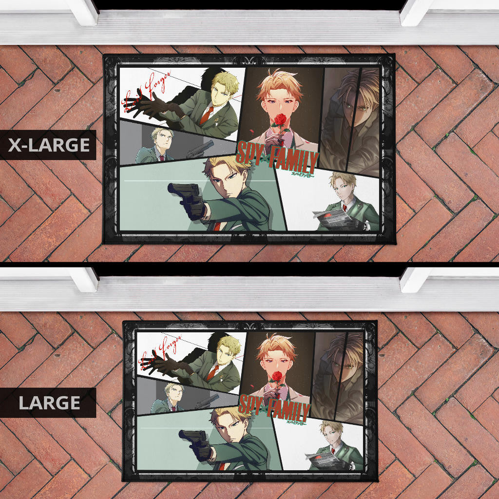 Loid Forger Spy x Family Door Mat Anime Home Decor Custom For Fans NA042703