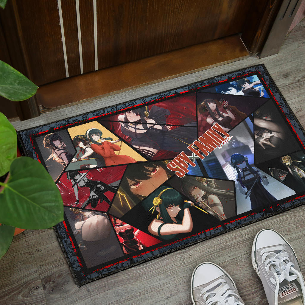 Yor Forger Spy x Family Door Mat Anime Home Decor Custom For Fans NA042701
