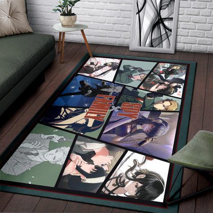 Loid Forger And Yor Forger Spy x Family Area Rug Anime Home Decor Custom For Fans NA042604