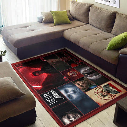 Lucifer Supernatural Area Rug Movie Home Decor Custom For Fans NT041405