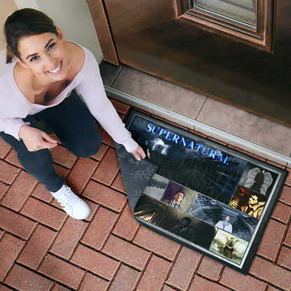 Castiel Supernatural Door Mat Movie Home Decor Custom For Fans NT041401