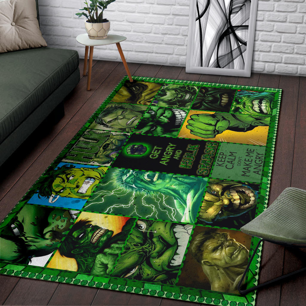 Hulk Swamp Thing Area Rug Movie Home Decor Custom For Fans NT041404