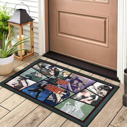 Loid Forger And Yor Forger Spy x Family Door Mat Anime Home Decor Custom For Fans NA042704