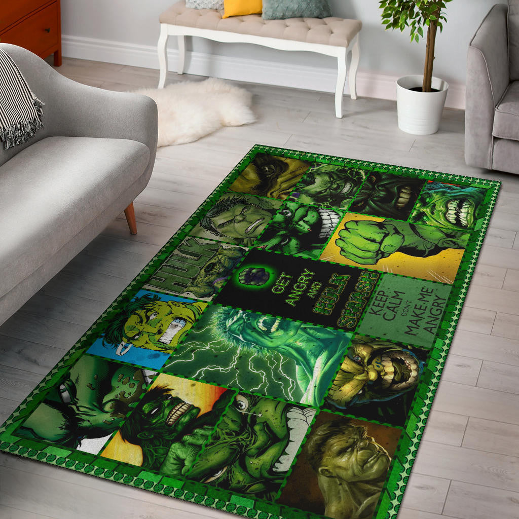 Hulk Swamp Thing Area Rug Movie Home Decor Custom For Fans NT041404