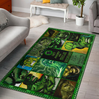 Hulk Swamp Thing Area Rug Movie Home Decor Custom For Fans NT041404