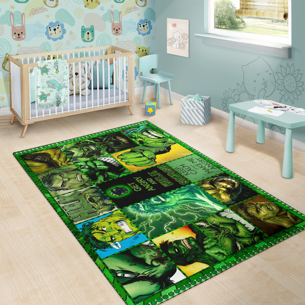 Hulk Swamp Thing Area Rug Movie Home Decor Custom For Fans NT041404