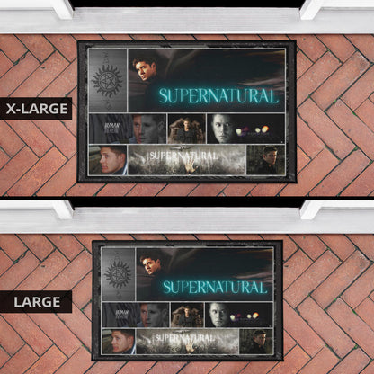 Dean Winchester Supernatural Door Mat Movie Home Decor Custom For Fans NT041204