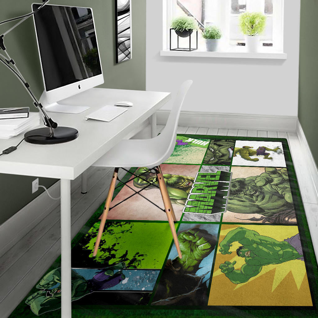 Angry Hulk Swamp Thing Area Rug Movie Home Decor Custom For Fans NT041902