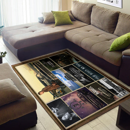 Dean Winchester Supernatural Area Rug Movie Home Decor Custom For Fans NT041406