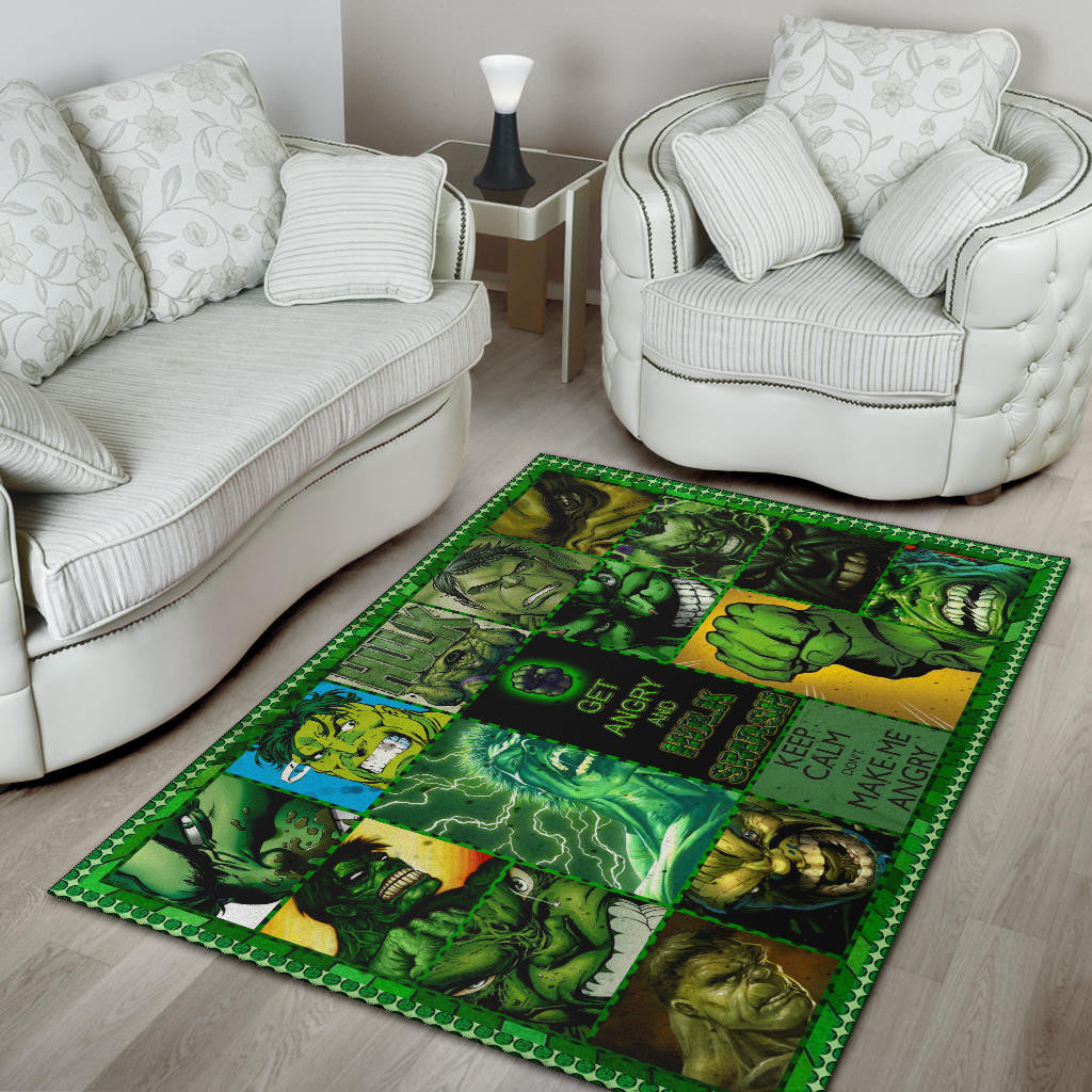 Hulk Swamp Thing Area Rug Movie Home Decor Custom For Fans NT041404