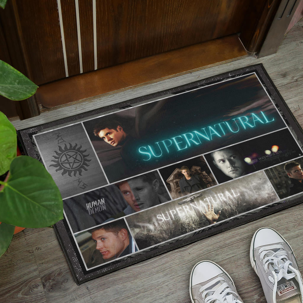 Dean Winchester Supernatural Door Mat Movie Home Decor Custom For Fans NT041204