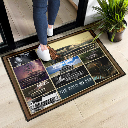 Dean Winchester Supernatural Door Mat Movie Home Decor Custom For Fans NT041406