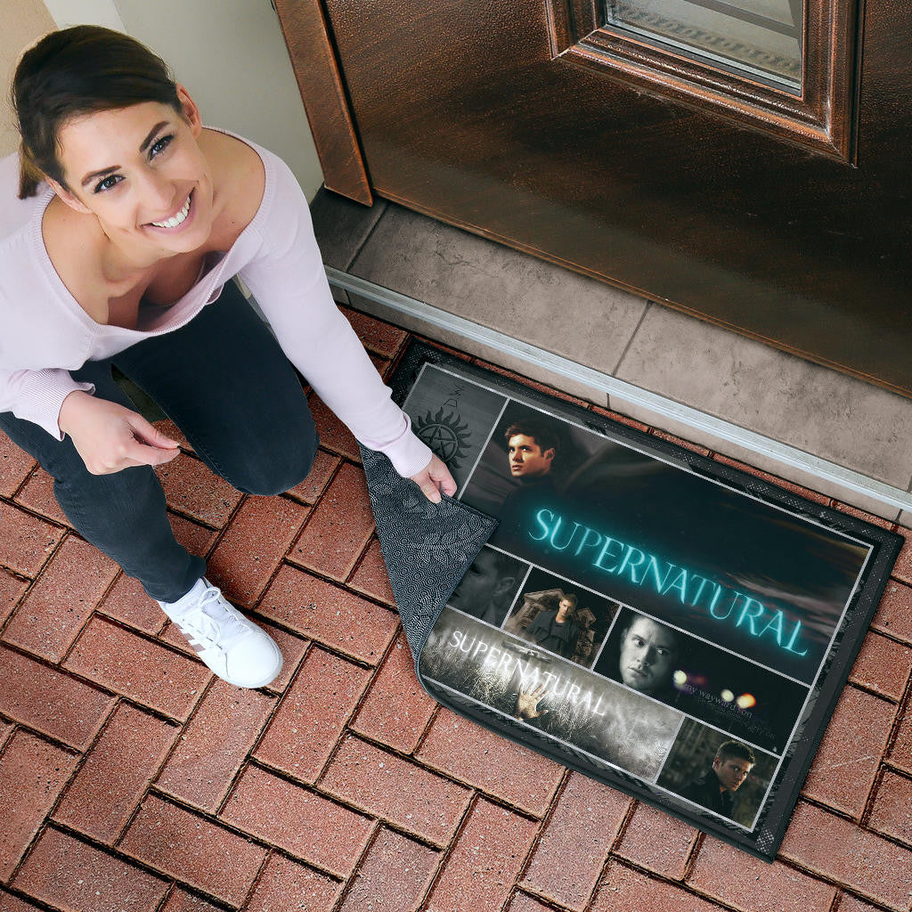 Dean Winchester Supernatural Door Mat Movie Home Decor Custom For Fans NT041204