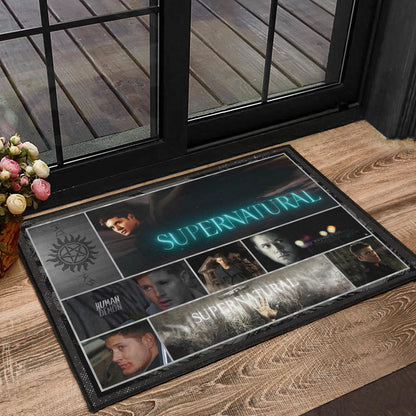 Dean Winchester Supernatural Door Mat Movie Home Decor Custom For Fans NT041204