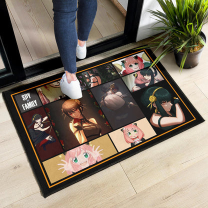 Yor Forger And Anya Forger Spy x Family Door Mat Anime Home Decor Custom For Fans NA042601