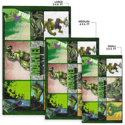 Angry Hulk Swamp Thing Area Rug Movie Home Decor Custom For Fans NT041902
