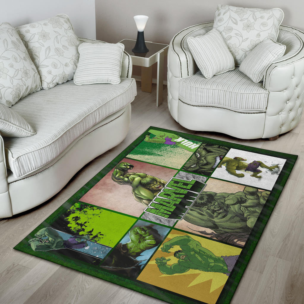 Angry Hulk Swamp Thing Area Rug Movie Home Decor Custom For Fans NT041902
