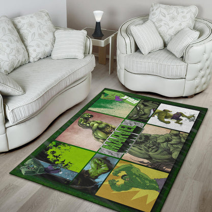 Angry Hulk Swamp Thing Area Rug Movie Home Decor Custom For Fans NT041902