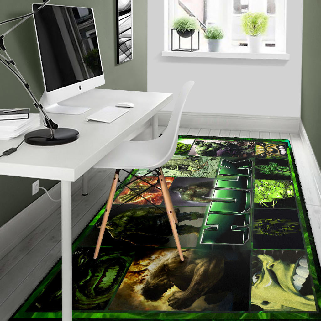 Angry Hulk Swamp Thing Area Rug Movie Home Decor Custom For Fans NT041901