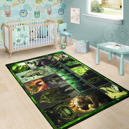 Angry Hulk Swamp Thing Area Rug Movie Home Decor Custom For Fans NT041901