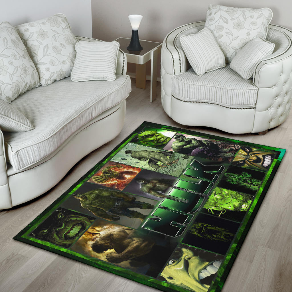 Angry Hulk Swamp Thing Area Rug Movie Home Decor Custom For Fans NT041901