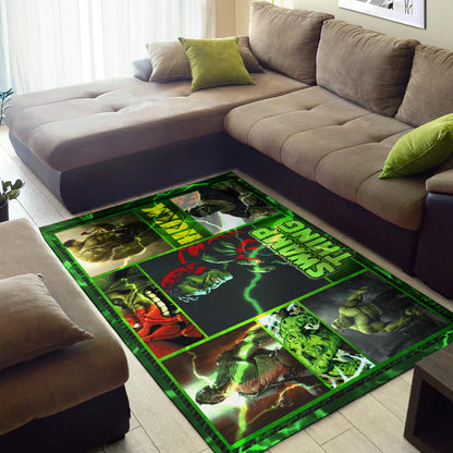 Hulk Swamp Thing Area Rug Movie Home Decor Custom For Fans NT041402