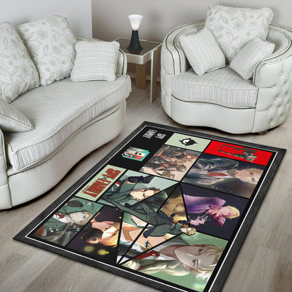 Loid Forger Spy x Family Area Rug Anime Home Decor Custom For Fans NA042802