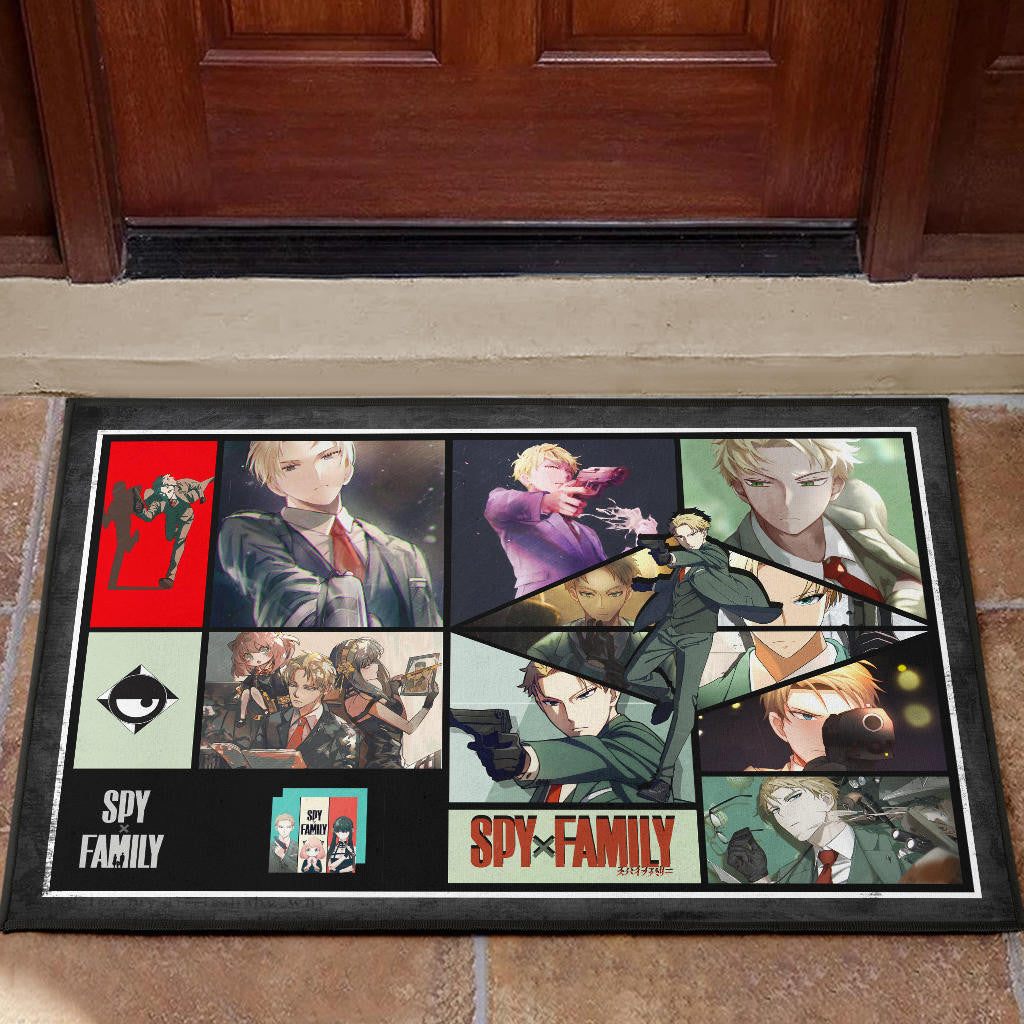 Loid Forger Spy x Family Door Mat Anime Home Decor Custom For Fans NA042802