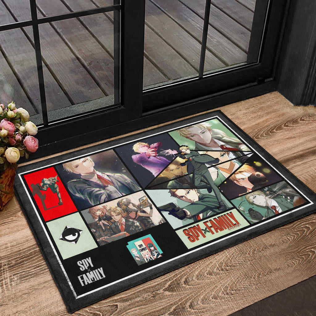 Loid Forger Spy x Family Door Mat Anime Home Decor Custom For Fans NA042802