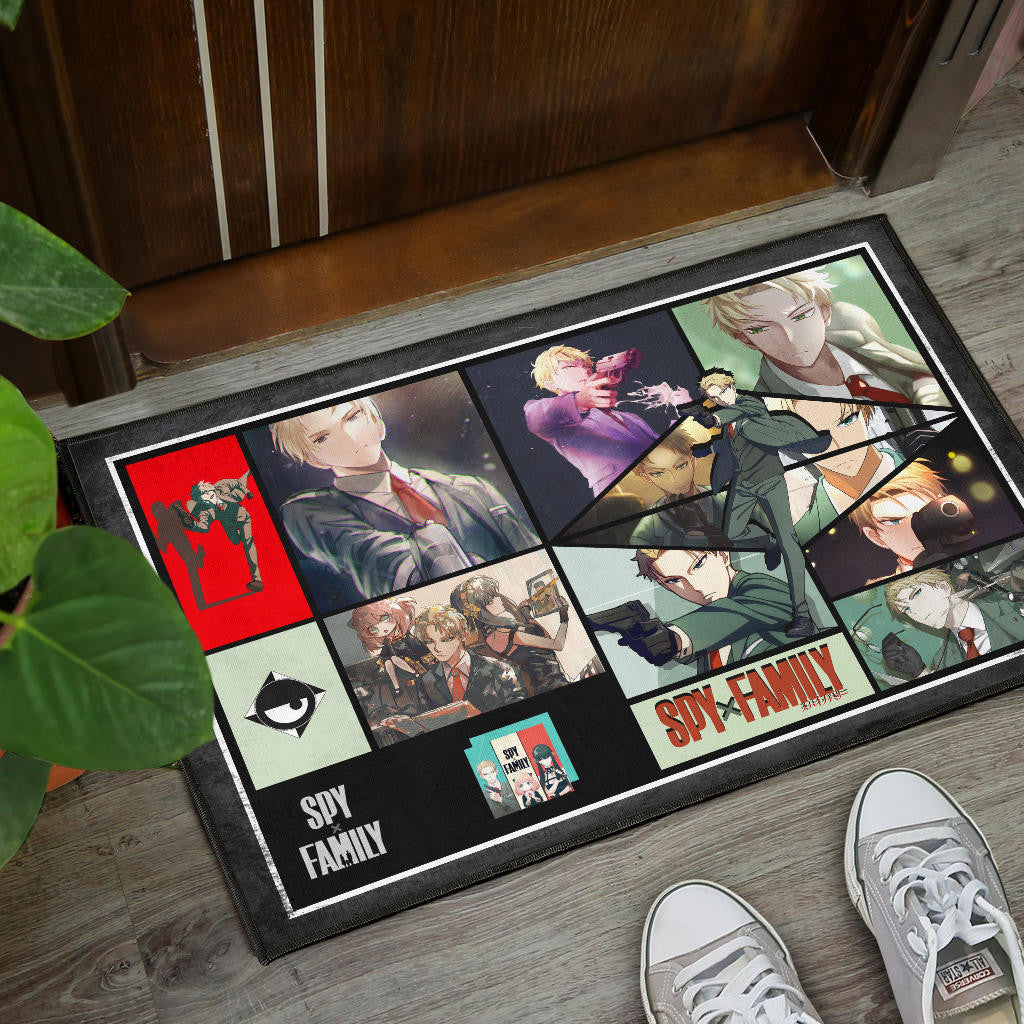 Loid Forger Spy x Family Door Mat Anime Home Decor Custom For Fans NA042802