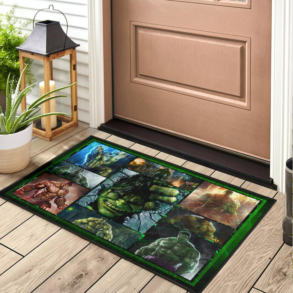 Angry Hulk The Incredible Hulk Door Mat Movie Home Decor Custom For Fans NT042001